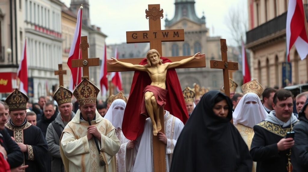 Fałszywe nauki podczas procesji Bożego Ciała