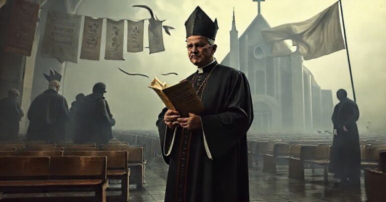 Ciemne i poważne przedstawienie rzekomego jubileuszu archidiecezji gdańskiej z perspektywy sedewakantystów