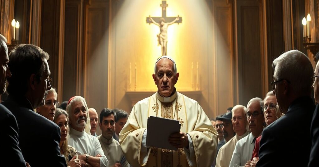 Fałszywy papież 'Leon XIV' (Prevost) przemawia w Bazylice św. Piotra z modernistycznymi poglądami na wiarę