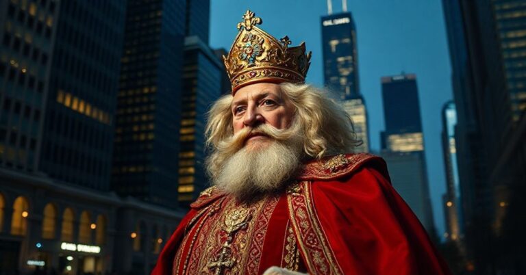 Zdjęcie przedstawiające hagiografię pseudo-papieża Leona XIV w filmie "Leon z Chicago".