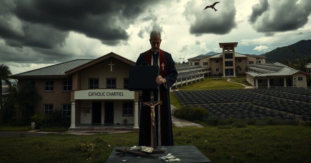 Głoszenie dokumentów wskazujących na finansowanie przez Jeffreya Epsteina tzw. Catholic Charities of the U.S. Virgin Islands