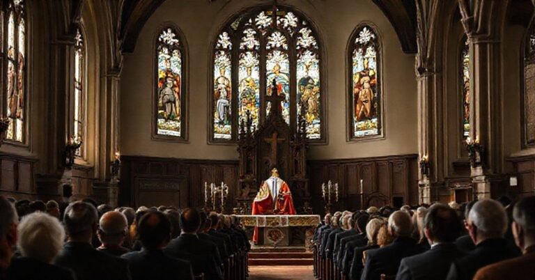 Sobór św. Szczepana w Krakowie podczas homilii Kardynała Dziwisza o nowoczesnym męczeństwie.