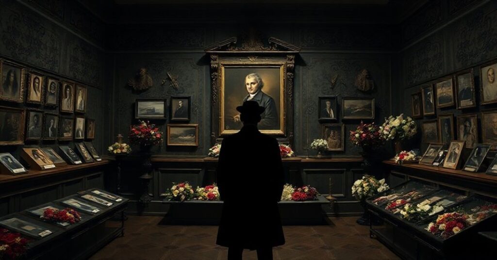 A solemn depiction of the idolization of Chopin and the Romantic era from a Catholic perspective.