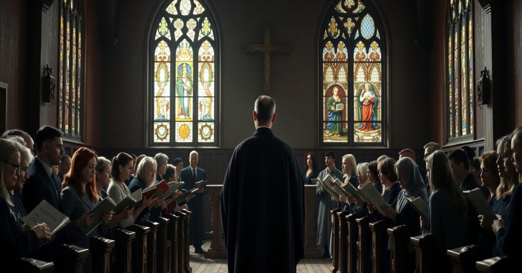 Scena inauguracji Międzydiecezjalnego Studium Życia Rodzinnego w Legnicy w 2026 roku