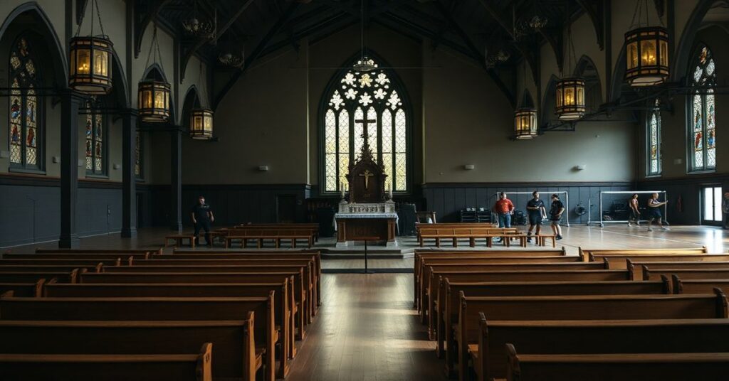 Pustka duchowa: porównanie tradycyjnego kościoła z sekularyzowaną parafią