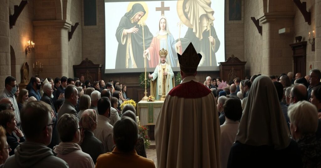 Jasna Góra - nielegalne święto kobiet w świątyni Marji Królowej Polski w 2026 roku