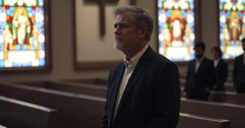 Wiceprezydent USA JD Vance i jego żona Usha w kościele katolickim – krytyka redukcji wiary do estetyki i synkretyzmu religijnego.