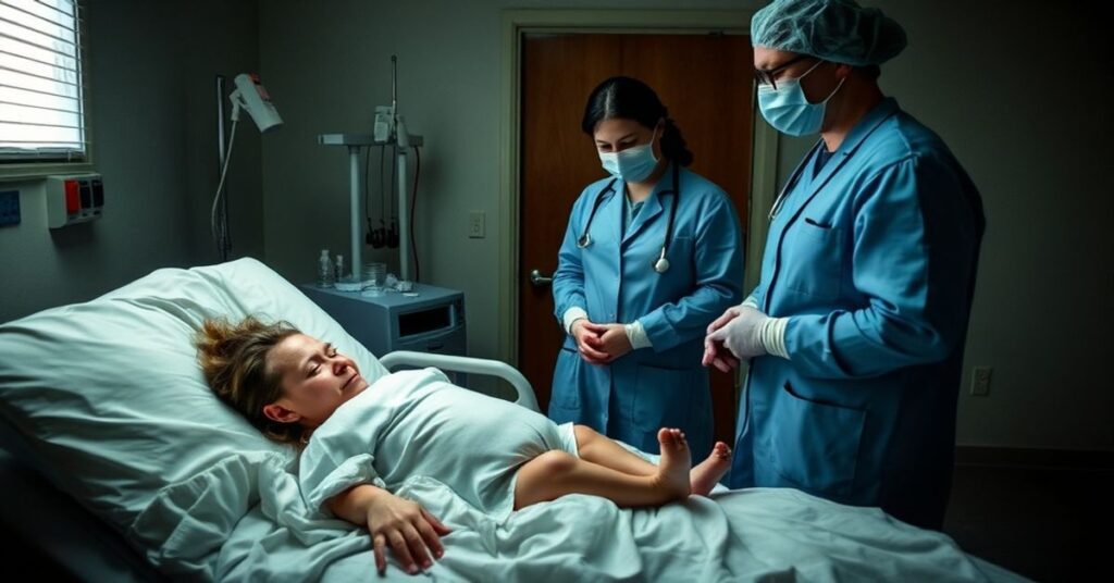 Poważna scena w kanadyjskiej klinice aborcyjnej dokumentująca rzeczywistość późnych aborcji. Aktywistka Alissa Golob udokumentowała bezlitosne procedury medyczne w kontekście katolickim.