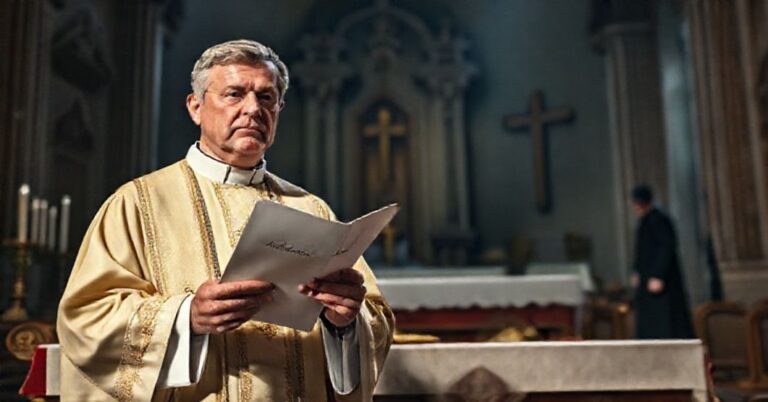 Scena katolicka przedstawiająca kontrowersję wokół kanonizacji Piera Giórgia Frassatiego.