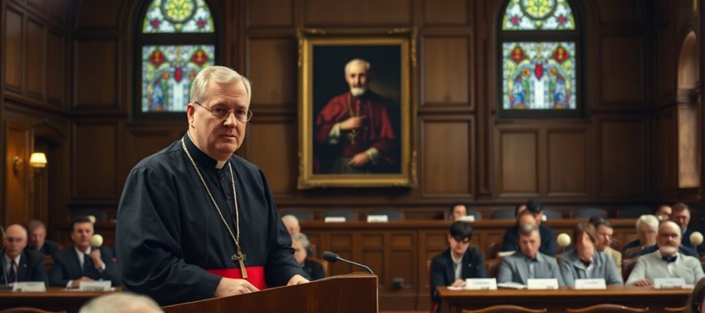 Kardynał Grzegorz Ryś na seminarium na Uniwersytecie Papieskim Jana Pawła II w Krakowie