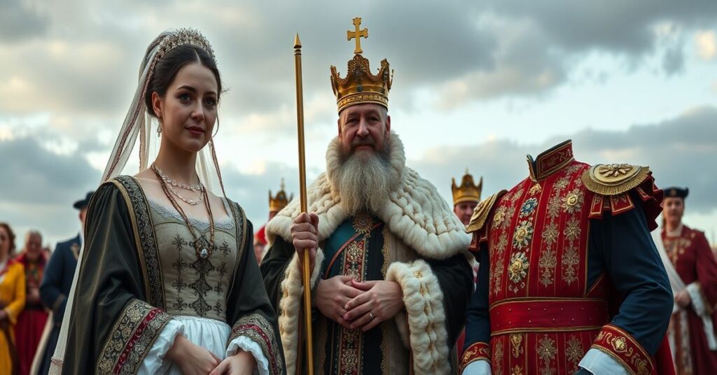 Kardynał Robert Sarah w tradycyjnym ornacie przed pustym tronem papieskim w Watykanie