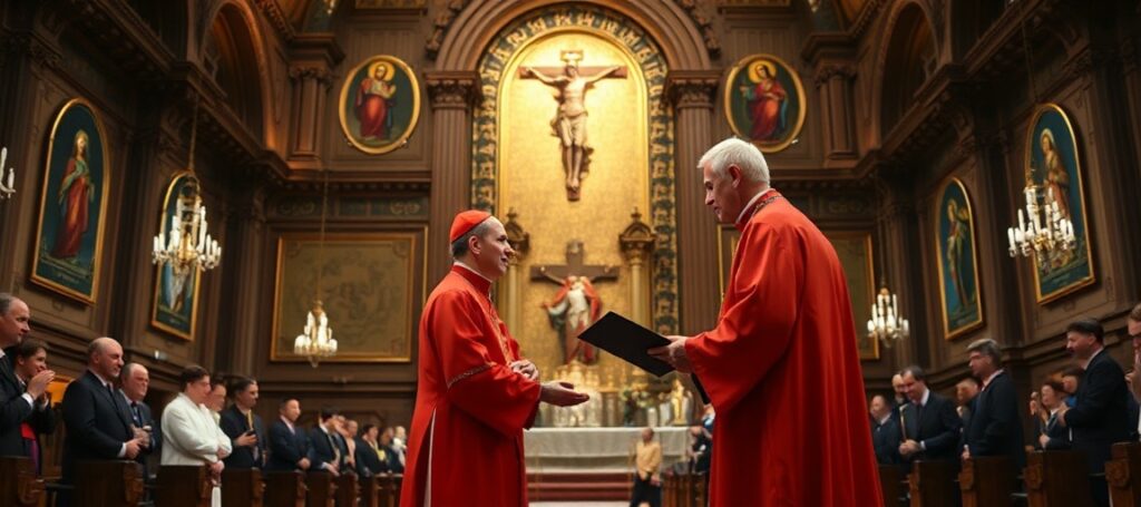 Kardynał Lars Anders Arborelius OCD otrzymuje tytuł doktora honoris causa od Uniwersytetu Papieskiego Jana Pawła II w Krakowie w uroczystej ceremonii kościelnej.