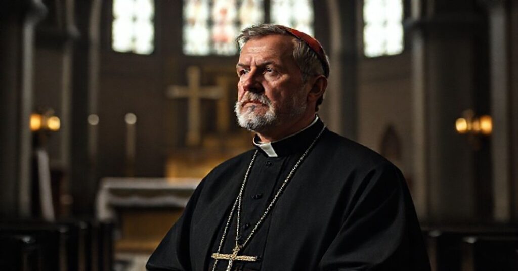 Portret Kardynała Dominika Duki w habit dominikańskim w atmosferze posoborowego chaosu