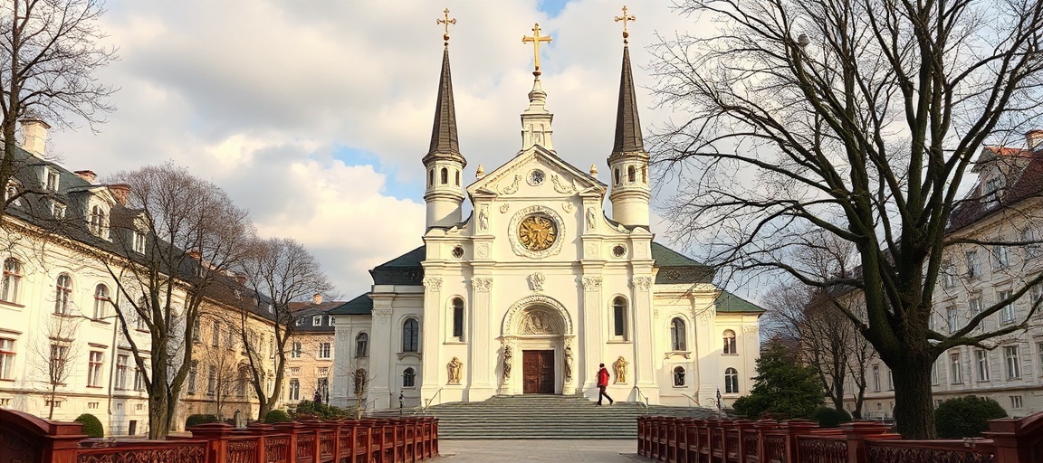 Kardynał Grzegorz Ryś na Górze Świętej Anny podczas homilii bez Chrystusa i Krzyża