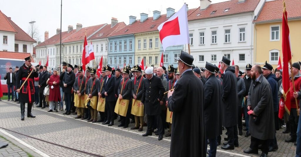 Kardynał Pierbattista Pizzaballa krytykuje Radę Pokoju ds. Gazy przed ruinami w Jerozolimie.