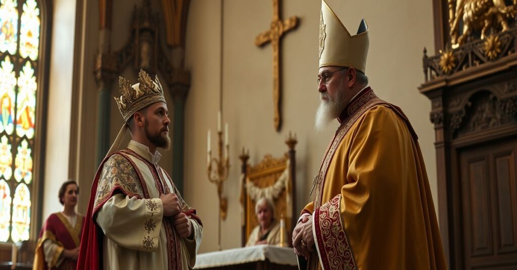 Kardynał Robert Sarah stoi obok uzurpatora Leona XIV w katolickej katedrze w Afryce