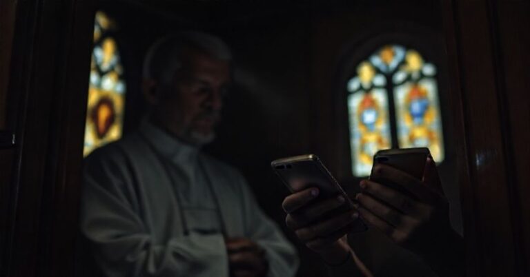 Sobór katolicki z wyrazem troski o dusze w miejscu pokuty