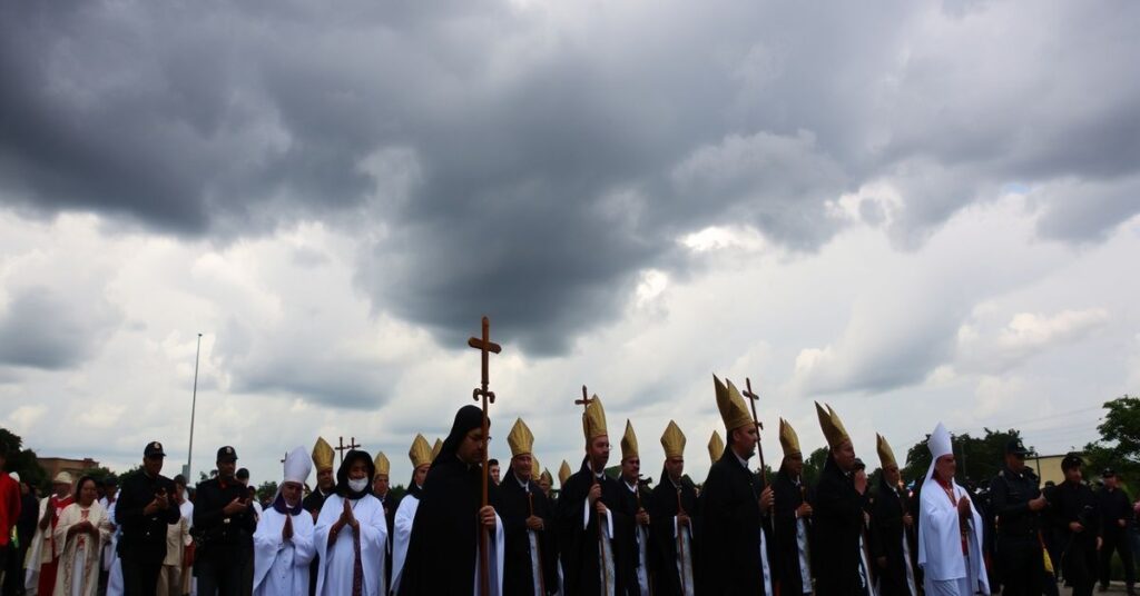 Procesja katolicka w Nikaragui pod presją reżimu komunistycznego Ortegi i Murillo