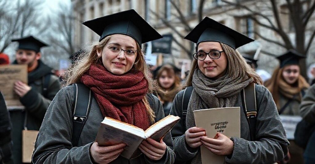 Portret Samanthy Fulnecky, studentki katolickiej broniącej prawdy Bożej przed ideologią genderową.