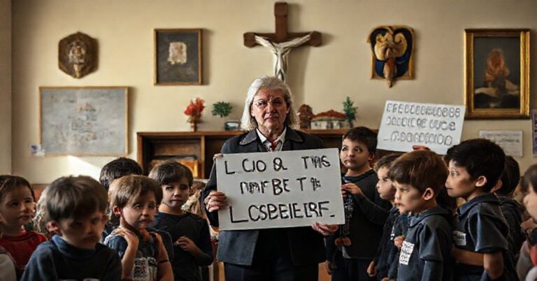 Nauczyciel katolicki w szkołach Kalifornii próbuje chronić uczniów przed propagandą LGBT nakazaną przez państwo.