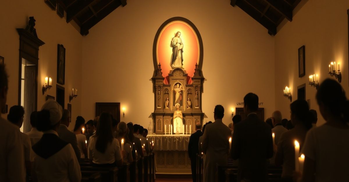Katolicka wspólnota w Chávez Ravine - utracona tradycja Tradycyjne katolickie wspólnoty w Chávez Ravine - kaplica El Santo Niño i kościół Mission San Conrado