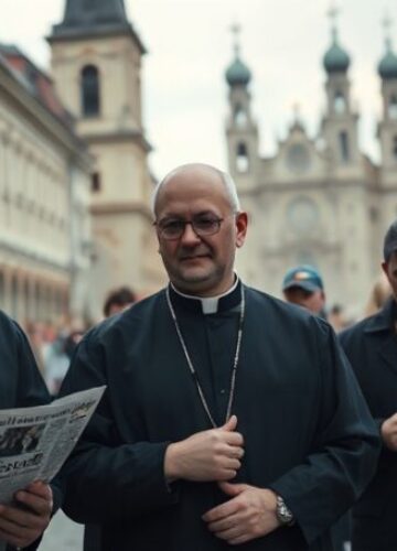 Kraków: Katolicy rozmyślają nad odwołaniem prezydenta w świetle nauki Kościoła Grupa katolików w Rynku Głównym w Krakowie rozmyśla nad odwołaniem prezydenta Miszalskiego w świetle nauczania Kościoła.