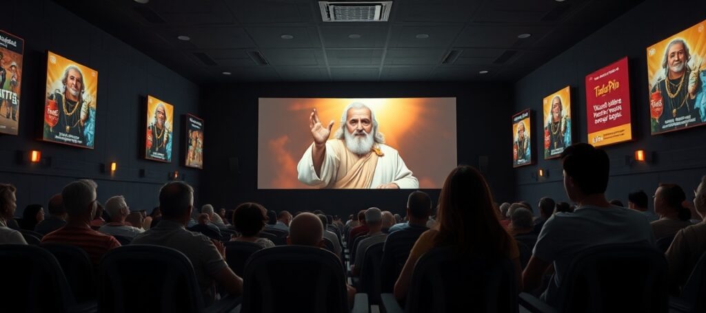 Kino komercyjne promujące fałszywe objawienia i komercyjne produkcje religijne zamiast Mszy Świętej w niedzielę