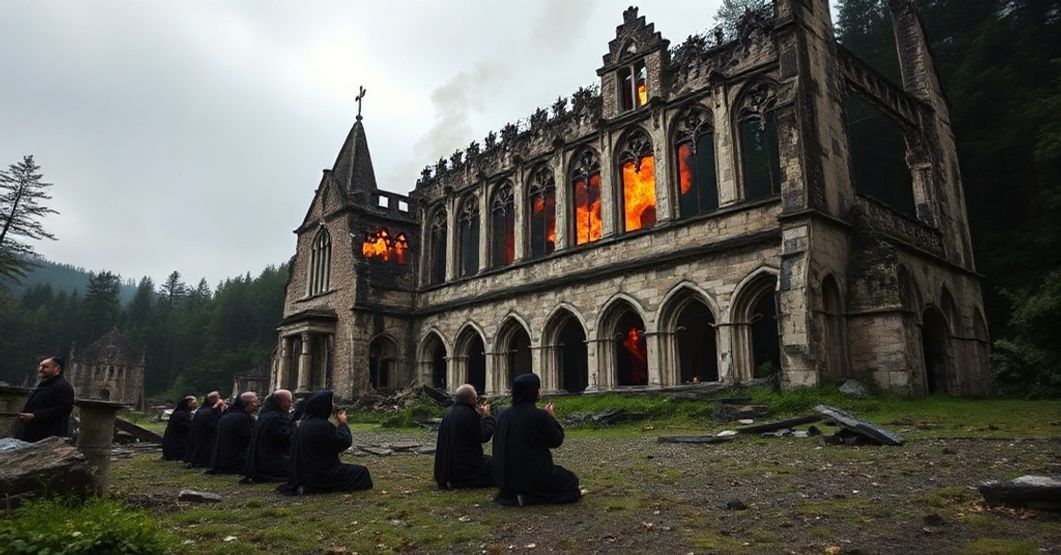 Uruchomiony klasztor kartuzów w Le Mont-Dieu we Francji po tragicznej pożarze