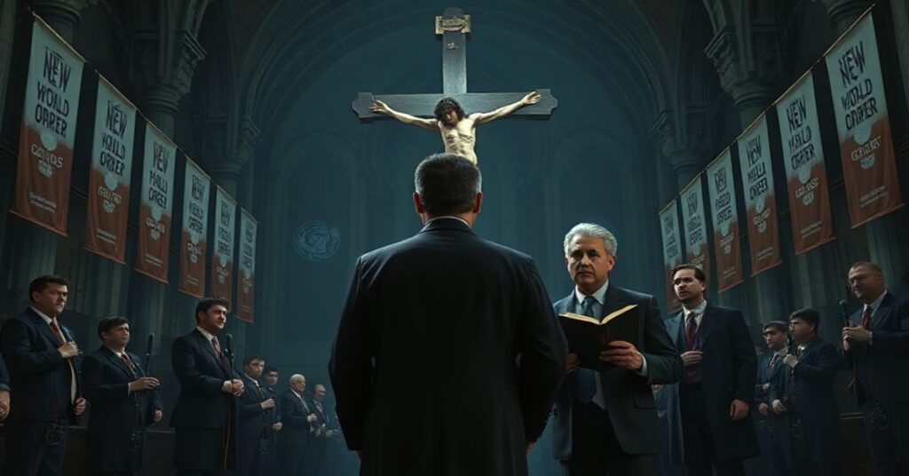 Zdjęcie przedstawiaçą konfrontację premiera Kanady Justina Trudeau z dziennikarzami Ezrą Levantem i Avi Yeminim w Davos podczas Forum Ekonomicznego Światowego.