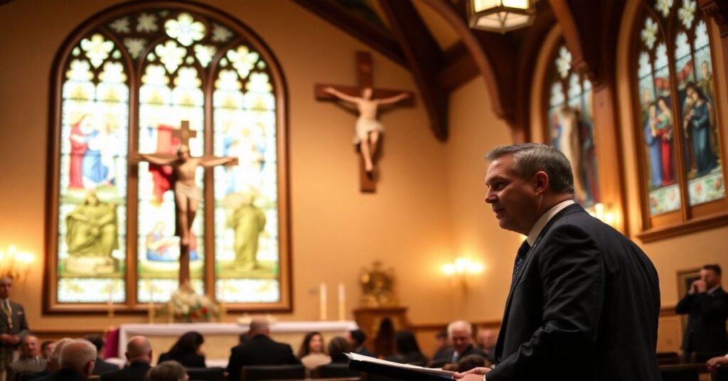 Kongresmen Chris Smith podczas panelu dyskusyjnego w Hudson Institute