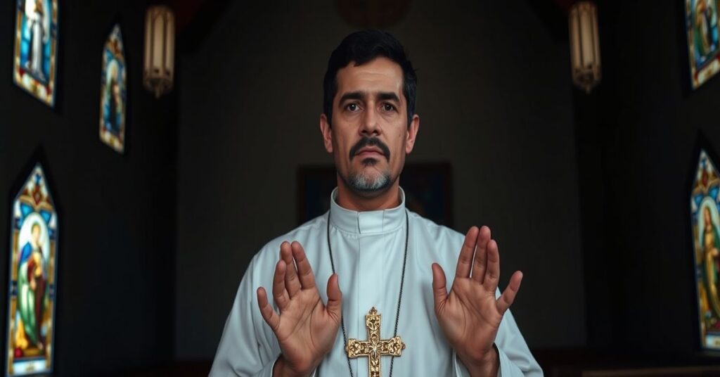 Zdjęcie przedstawiające kontrowersję wokół beatyfikacji gwatemalskiego franciszkanina Augusta Ramíreza Monasterio, zwanego "bratem Augusto".