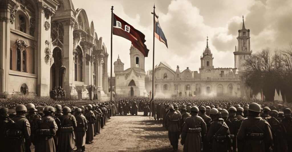 Katedra polowa w Warszawie podczas kontrowersyjnej mszy upamiętniającej powstanie styczniowe