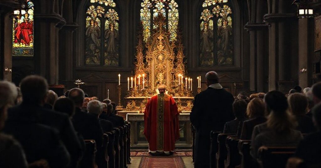 Kardynał Grzegorz Ryś otrzymuje kontrowersyjną nominację w katedrze krakowskiej w obecności tradycjonalistów