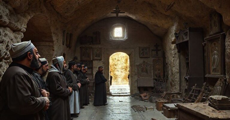 Solemne przedstawienie Groty Narodzenia w Betlejem z Mahmudem Abbasem nadzorującym kontrowersyjną renowację.