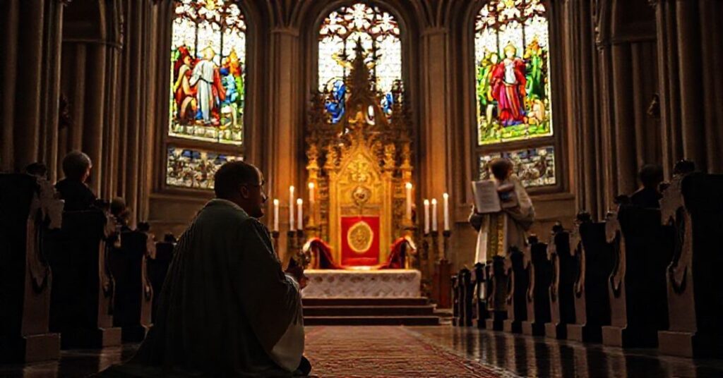 Sobór wawelski z pustym tronem św. Stanisława - symbol sedewakantyzmu