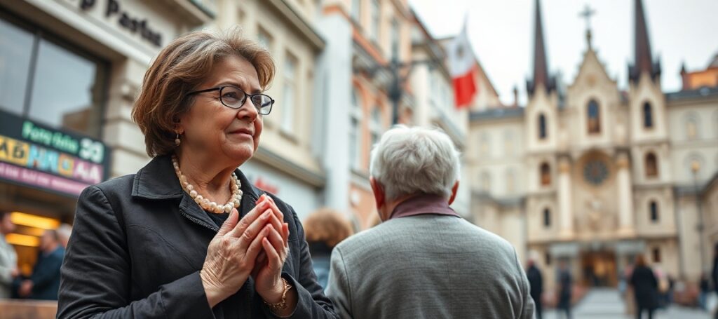Obraz przedstawiający starzejące się mieszkańców Krakowa w kontekście świeckich inicjatyw miasta. Marta Wodyńska w centrum aktywności seniorów z programami przeciwdziałania wykluczeniu cyfrowemu.