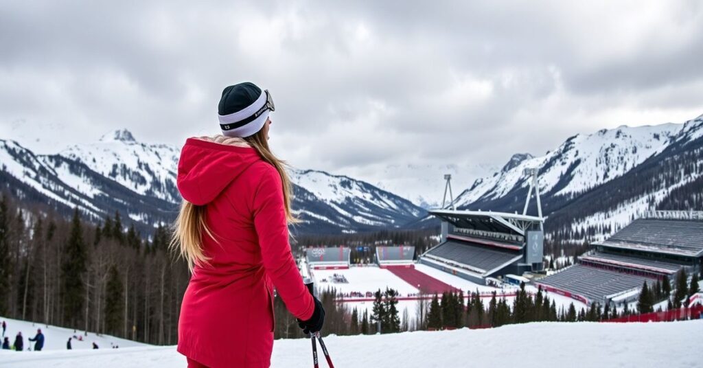 Krytyczny widok Katolickich perspektyw na Zimowe Igrzyska Olimpijskie 2026 w Cortina d'Ampezzo, przedstawiający Lindsey Vonn i Mikaela Shiffrin jako współczesnych bożków.