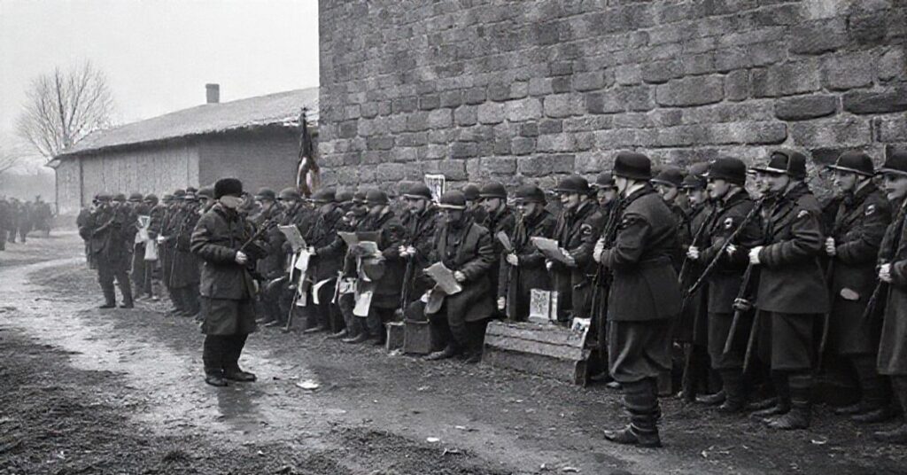 Ks. Adam Boniecki modli się z Niemcami w 1965 roku na tle wojennych ruin. Wsciekliwa ekumenia i fałszywe pojednanie pod maską miłosierdzia.