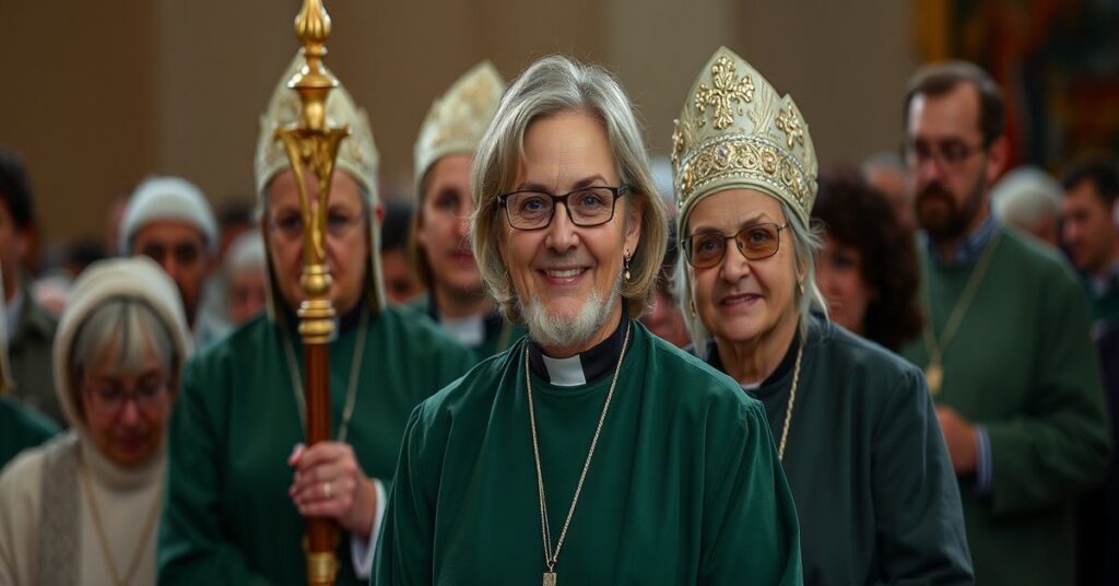 Portret ks. Grzegorza Strzelczyka podczas wywiadu o modernistycznej ascetyce.