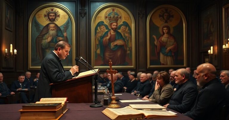 Ks. Igor Shaban podczas konferencji w Helsinkach krytykuje ideologię „ruskiego miru” w kontekście ewangelizacji