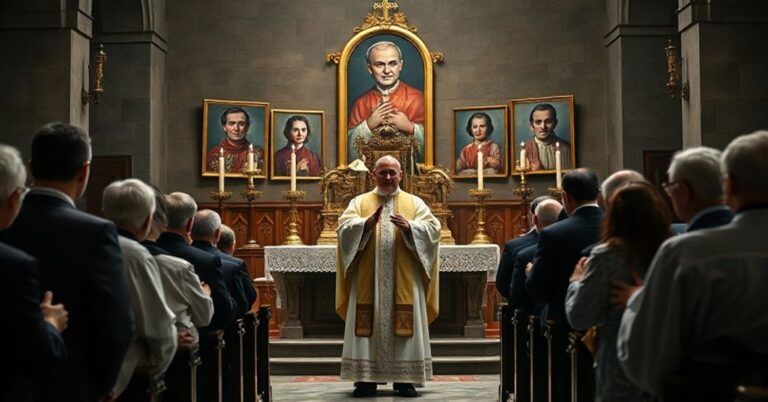 Kult antypapieża Wojtyły w kościele katolickim - sceny duchowego upadku i fałszywego czci