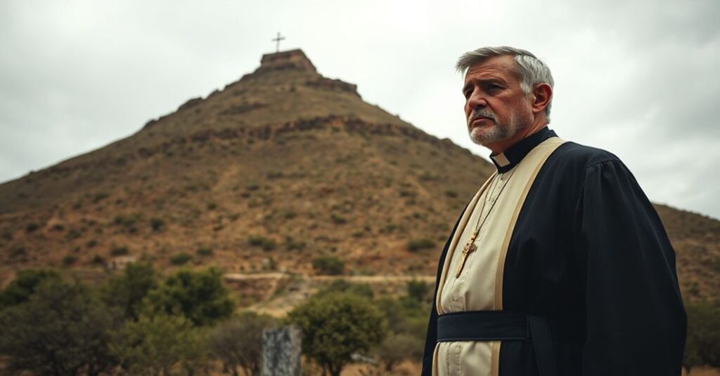 Realistyczne przedstawienie miejsca domniemanego objawienia Matki Bożej z Guadalupe w Meksyku z katolickiego punktu widzenia tradycyjnego.