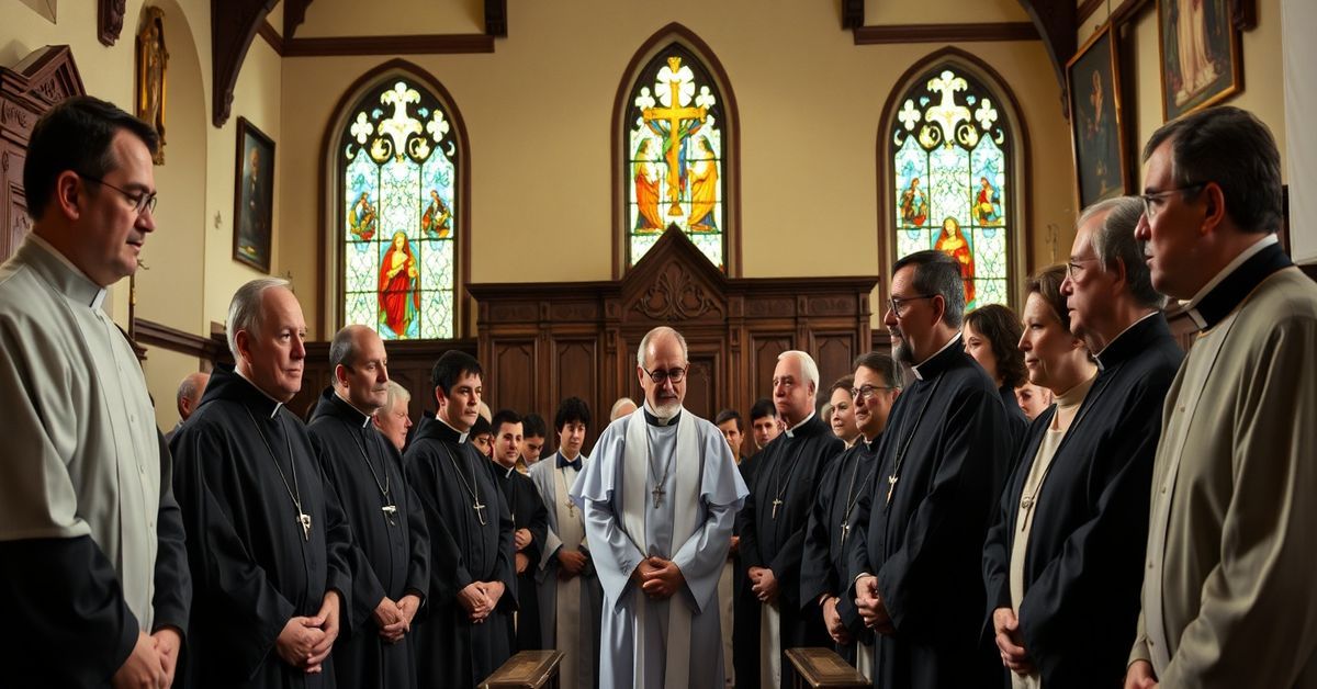 Laikatyzacja formacji kapłańskiej w seminariach Redemptoris Mater Seminarium kleryków w tradycyjnym kościółkowym otoczeniu z obecnością świeckich katechetów, w tym kobiet, wpływających na formację kapłańską.