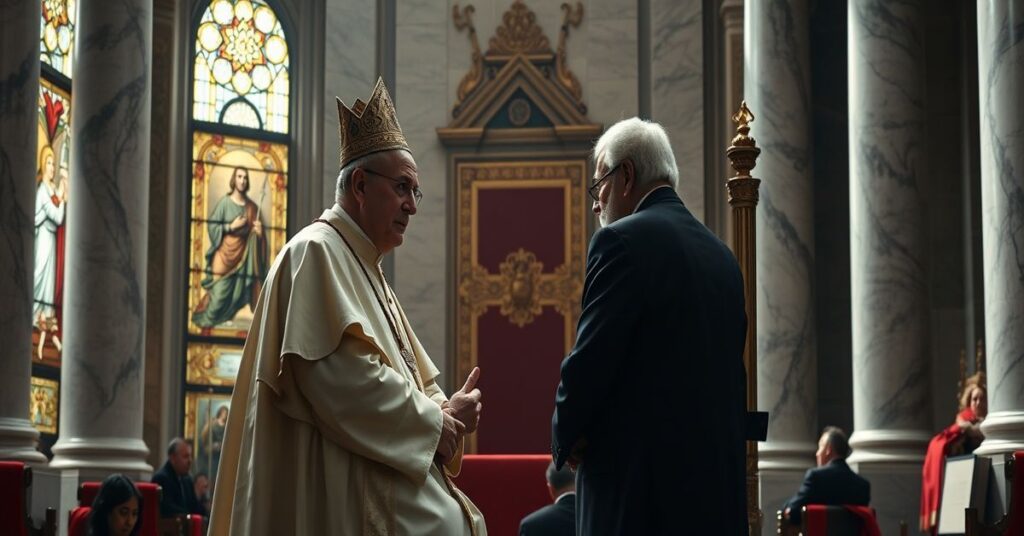 Spotkanie uzurpatora Leona XIV z Andreą Riccardim w Watykanie; apostazja ekumenizmu