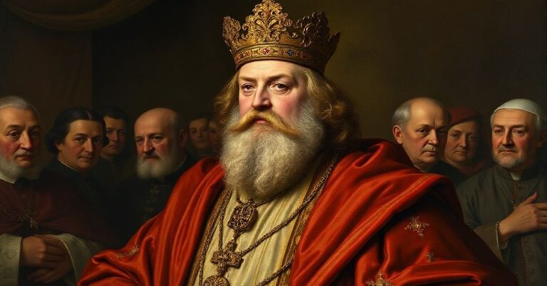 Portret Leon XIV podczas wygłaszania orędzia na Światowy Dzień Pokoju