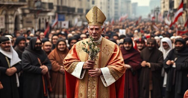 Leon XIV na Placu Męczenników w Bejrucie promuje synkretyzm religijny