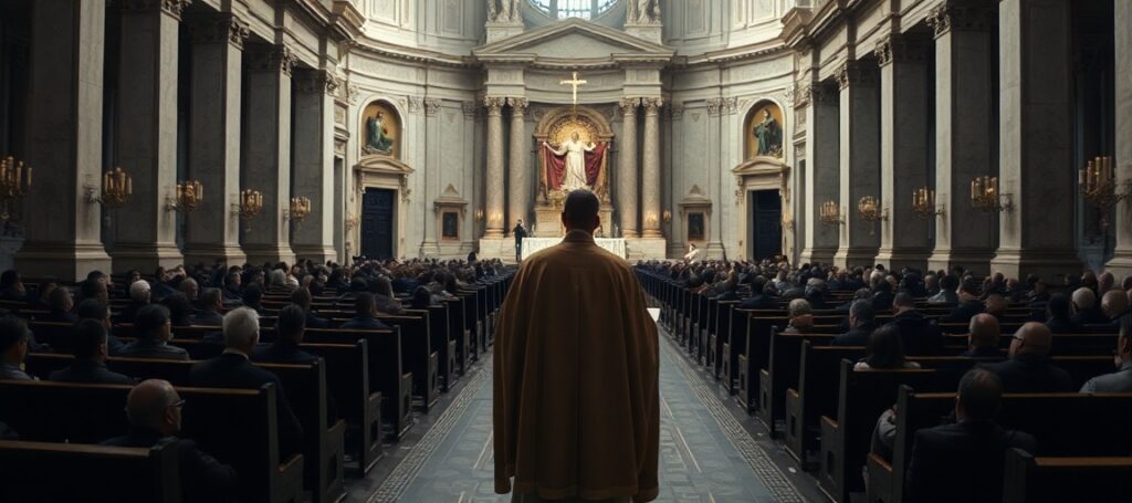 Leon XIV mówi przed modlitwą Regina Coeli w pustej bazylice św. Piotra
