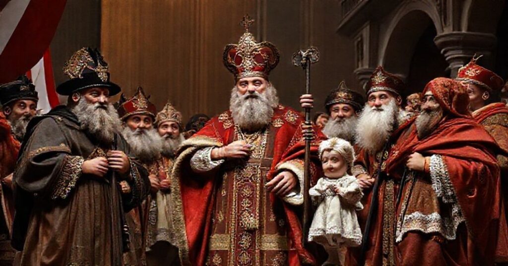 Leon XIV w Stambule, otoczony przez siostry zgromadzenia "Małych Sióstr Ubogich" w osrodku opieki nad osobami starszymi