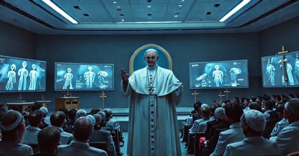 Sedevacantystyczny widok Leona XIV podczas przemówienia na kongresie Papieskiej Akademii Życia na temat sztucznej inteligencji w medycynie