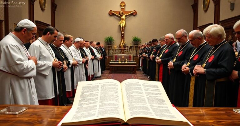 Wydarzenie wręczenia Medalu Benemerenti w tradycyjnym katolickim otoczeniu z hierarchami nieposiadającymi ważnej sukcesji apostolskiej.